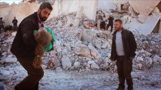 Suriye'de yerleşim yerine saldırı: 40 ölü