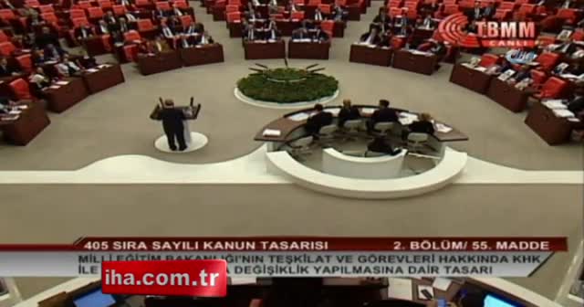 TBMM Genel Kurulunda gerginlik