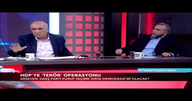 Yüzde Yüz Gündem'de hararetli HDP tartışması