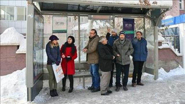 Antarktika'dan soğuk kente duraklara ısıtıcılı çözüm