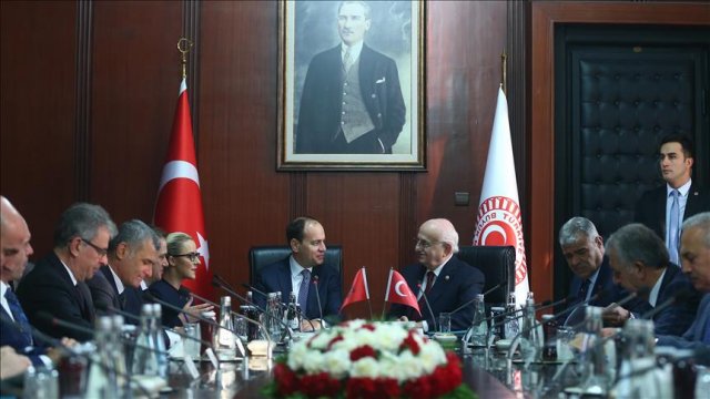 Arnavutluk Cumhurbaşkanı Nishani'den TBMM'ye ziyaret