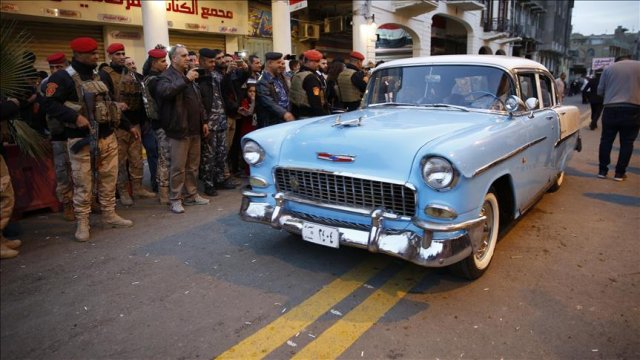 Bağdat'ta tarihi Reşid Caddesi trafiğe açıldı