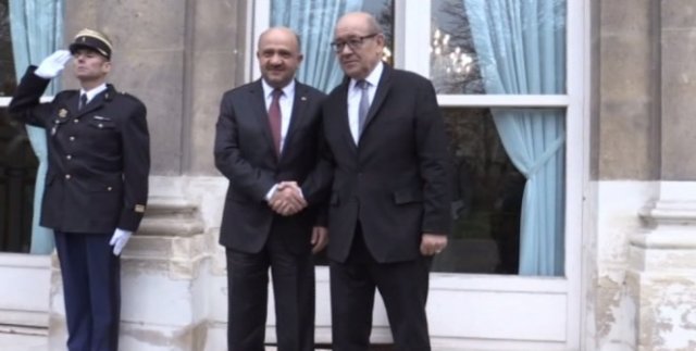 Bakan Işık Fransız mevkidaşıyla görüştü