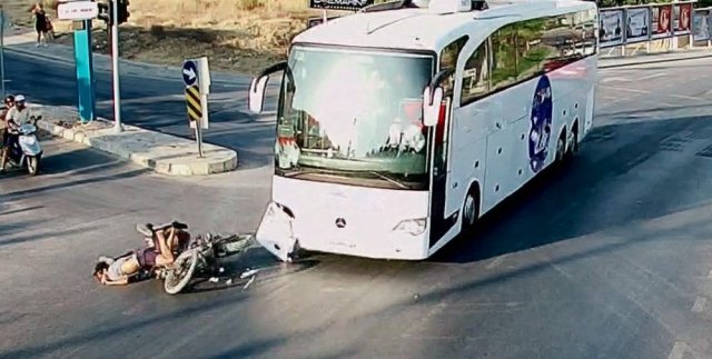 Bodrum’da MOBESE’lere yansıyan kazalar pes dedirtti