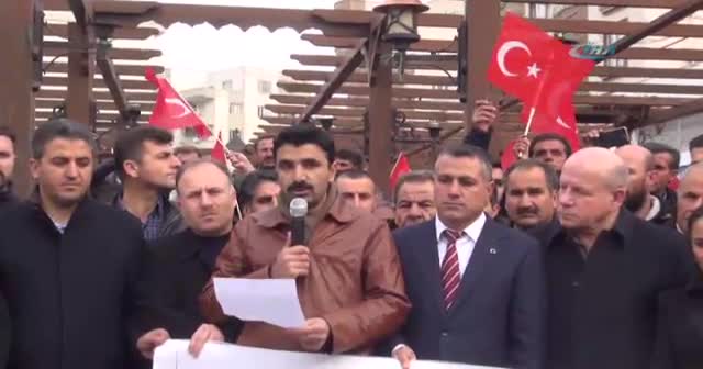 Cizre teröre karşı ’tek ses tek yürek’ oldu