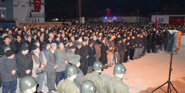 Çorum şehidini uğurladı