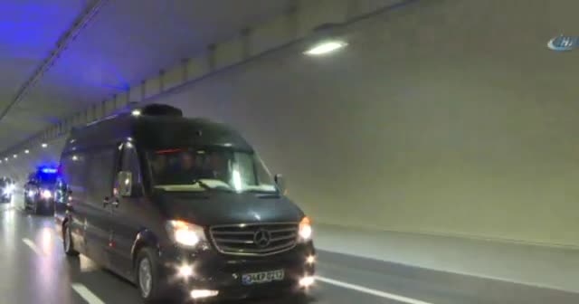 Cumhurbaşkanı Erdoğan Avrasya Tüneli’nden böyle geçti