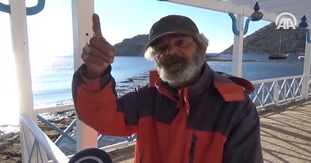 Deniz çekildi tarihi surlar ortaya çıktı