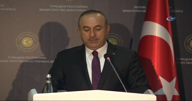 Dışişleri Bakanı Çavuşoğlu'ndan açıklama
