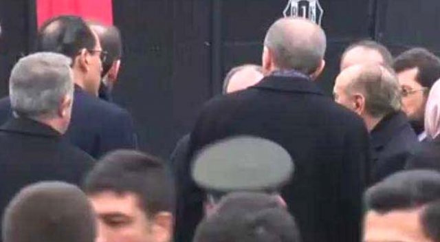 Erdoğan olay yerinde incelemelerde bulundu