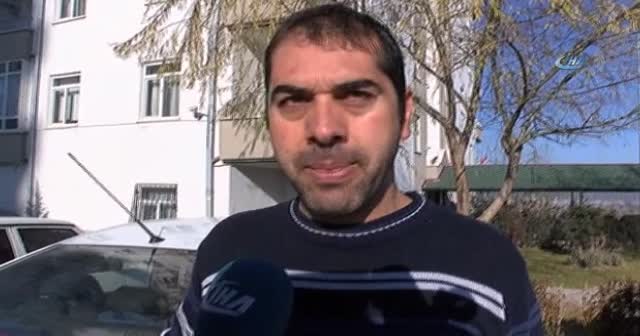 Freni boşalan halk otobüsü, 6 otomobile böyle çarptı