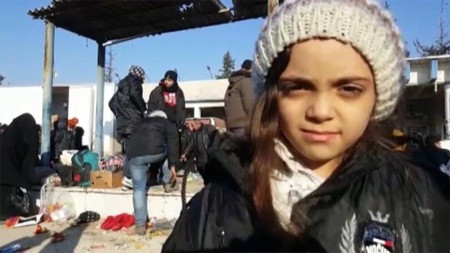 Halep'in sesini dünyaya duyuran Bana tahliye edildi