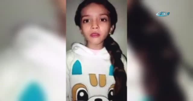 Halepli küçük kız: Bize dua edin
