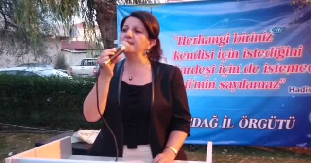 HDP'li Pervin Buldan ifade verdi