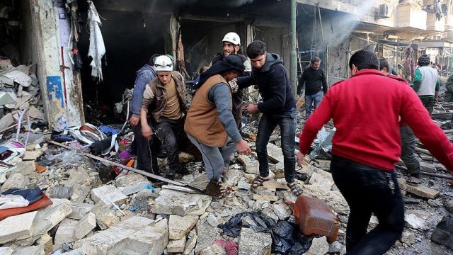 İdlib ve Halep'te sivillere saldırı: 68 ölü, 78 yaralı