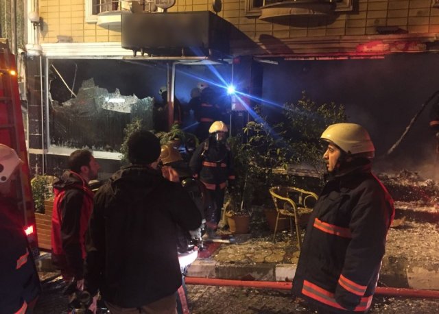 İstanbul’da korkutan yangın