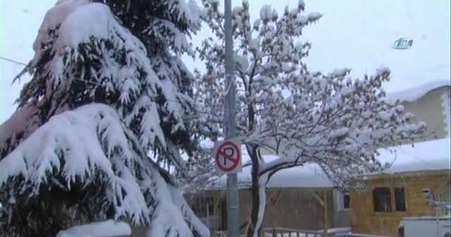 Kar köy yollarını ulaşıma kapattı
