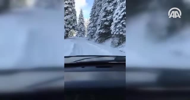 Karda mahsur kalanları Off-Road'cular kurtardı