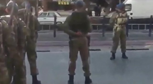 Kayseri 1. Komando Tugayı'nın Kayseri sokaklarını inleten andı!