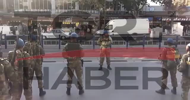 Kayseri'de saldırının hedefi olan komandolar, şehir merkezini böyle inletmişti