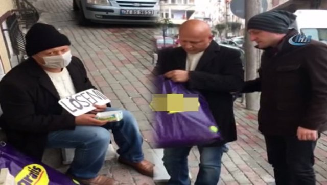 Önce kameraya sonra zabıtaya yakalandı