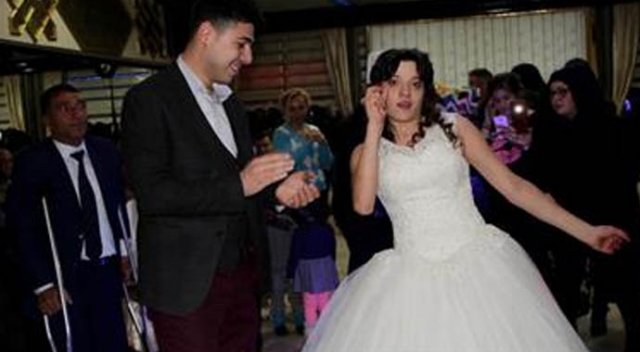 Otizmli kızın gelinlik hayali gerçek oldu