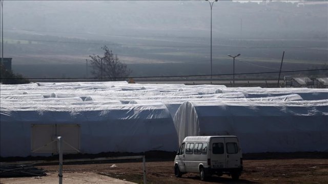 Reyhanlı'da bin kişilik çadır kent hazır
