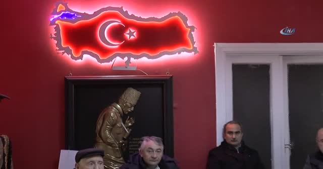 Şehit ve Gaziler Derneği'ndeki televizyonu çaldılar