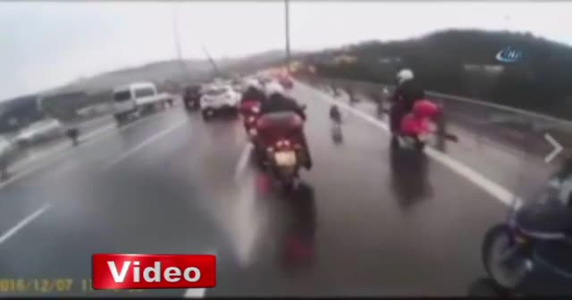 Şehitler Köprüsü’nde güzel görüntüler