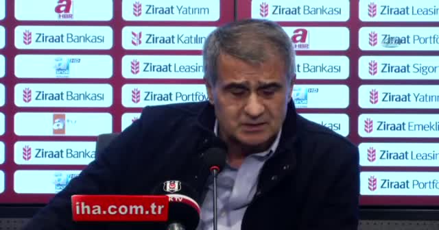 Şenol Güneş: 'İkinci yarı daha iyi bir Beşiktaş olacak'