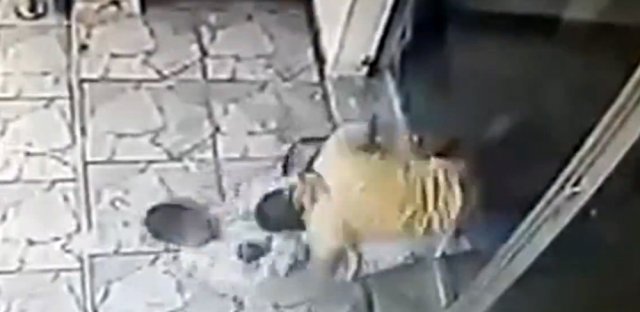 Soyguncu sivil polis tarafından etkisiz hale getirildi
