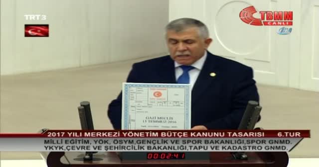 TBMM tapu kaydına “Gazi Meclis, 15 Temmuz 2016” ibaresi eklendi