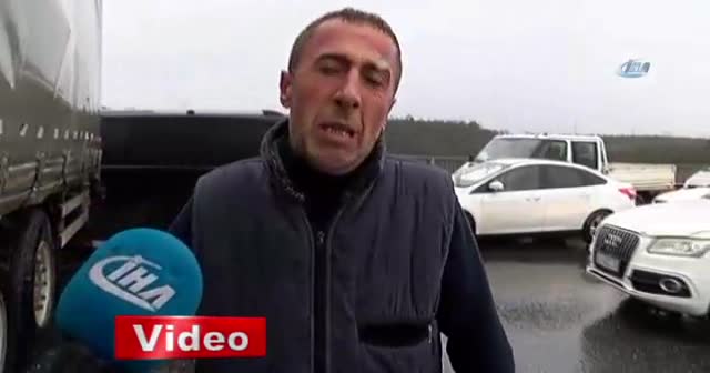 Tem Otoyolu'nda korkunç kaza