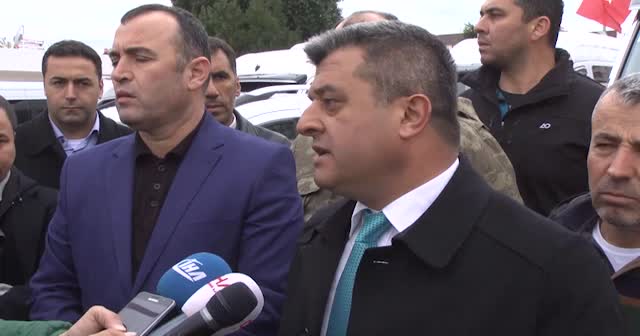 Terörü kınama konvoyu