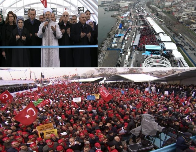Türkiye bir dev projeyi daha hizmete soktu