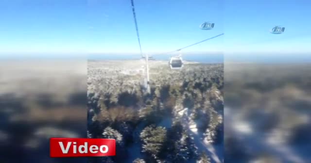 Uludağ'ın zirvesinde 35 kişi mahsur kaldıh