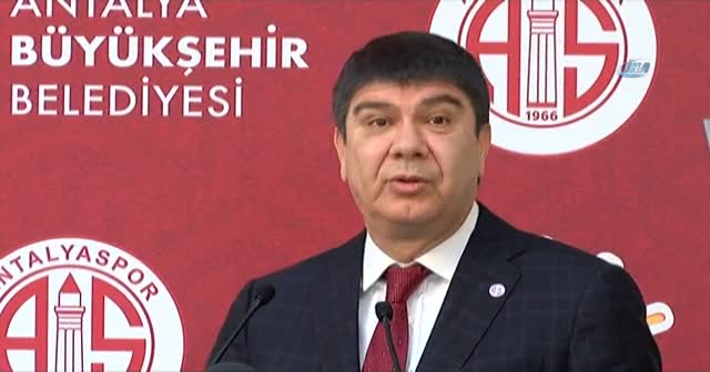 Antalyaspor yeni tesislerini devraldı