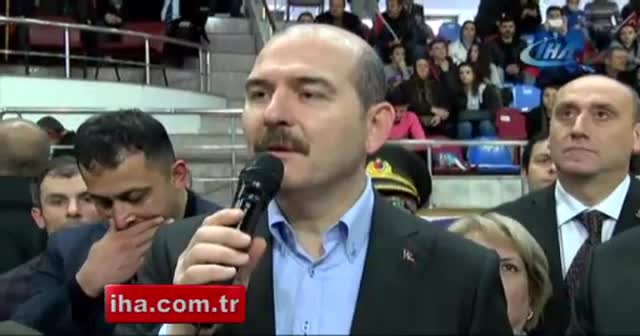 Bakan Soylu: 'Büyük milletin parçalarıyız'