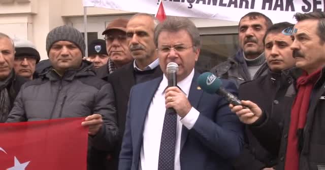Başkent’te çıplak ayakla 2017’nin ilk eylemi