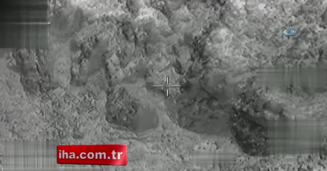 Bölücü terör örgütünün kullandığı 14 hedef böyle imha edildi