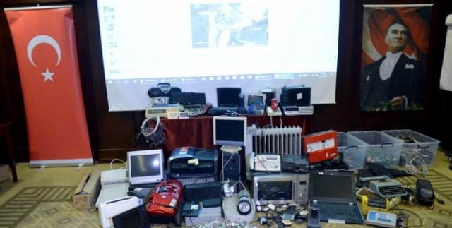 Elektronik atıklar ağaca dönüştürülüyor