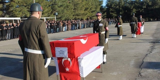Gabar şehitleri için tören