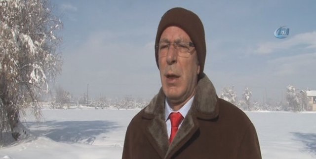 Konya Ovası’nda kar yağışı umutlandırdı