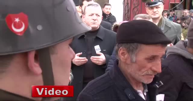 Şehit dayıya son dokunuş