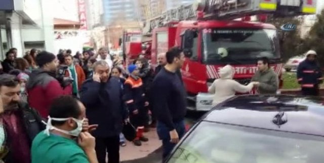 Şişli Etfal Hastanesi'nde yangın paniği