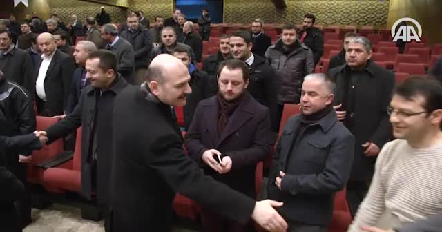 Soylu, "Sabah Namazı Buluşmaları"nın konuğu oldu