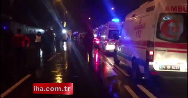 Şüpheli taksi emniyete götürüldü