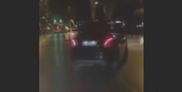Sürücülerin canını tehlikeye sokan magandalar kamerada