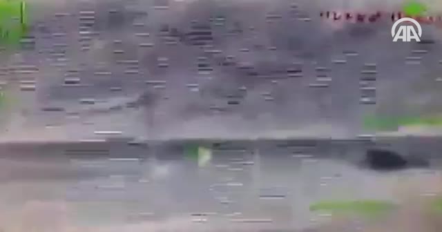 Teröristlerle sıcak temas termal kamerada