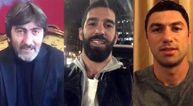 Ünlülerden 'Güçlü Türkiye için evet' kampanyası